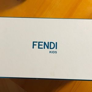 Fendi Kids Toddler shoe for boy or girl never been worn!